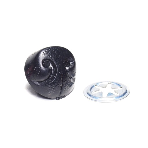 PLASTOVÝ NOS PES ČIERNA 19 mm - HRY