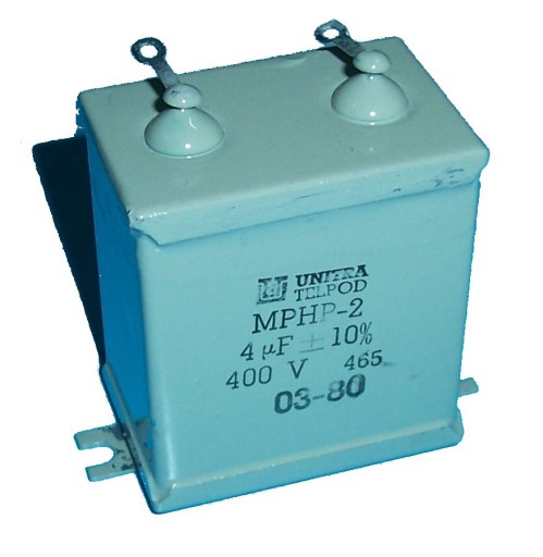 KONDENZÁTOR _ PIO AUDIO __ MPHP-2 __ 4uF 400V