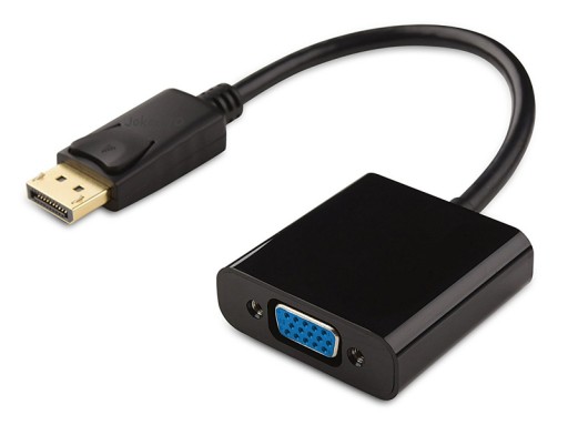 Adaptérový konvertorový kábel DP DisplayPort na VGA
