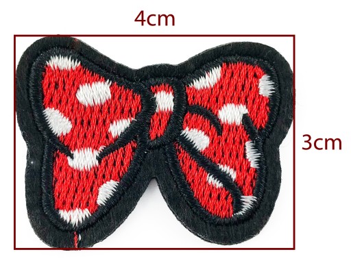 Nažehľovacia náplasť BUTTERFLY TERMO - 4cm