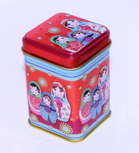 Kovová plechovka 25g MATRIOSHKA