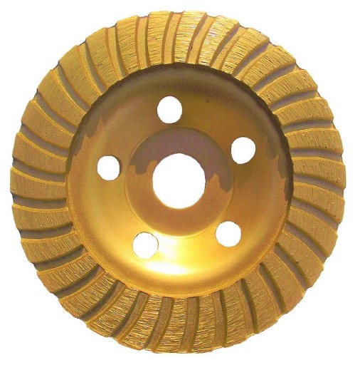 POHÁROVÝ KOTOUČ NA BRÚSENIE BETÓNU 125 mm TURBO