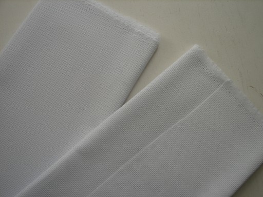 AIDA plátno, BIELA farba, 54o/10 cm, šírka 75 cm