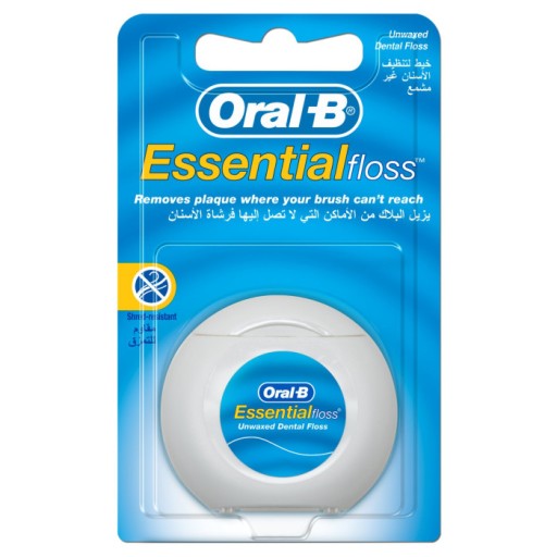 Vosky na zubnú niť Oral-B Essential Floss 50m