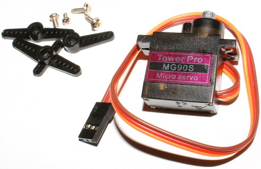 SERVO TOWER PRO MG90S ARDUINO METAL MODES 2,2KG
