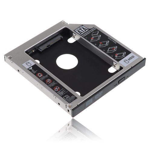 Vrecko na druhý disk, rám 2.5 HDD SSD SATA 9.5