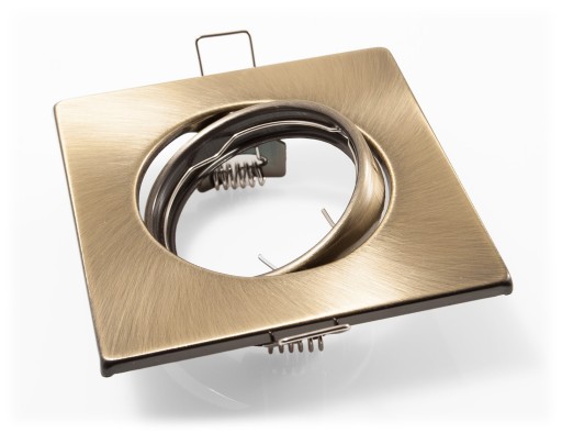 SET HALOGÉNOVÉ SVETLÁ, MOSADZ + LED 9W + GU10