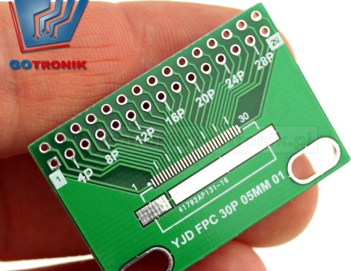 FPC/FFC doska plošných spojov 30pin 0,5mm_______PCB-110