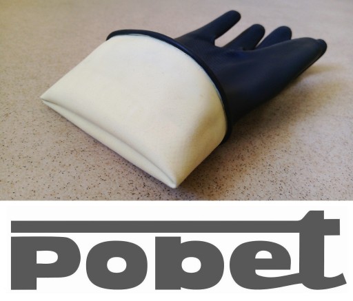 LATEXové podlahové rukavice - KOMFORT! Ružová. 7