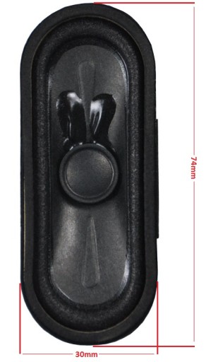 Širokopásmové reproduktory 2,5W 8ohm (87) sada 2 ks