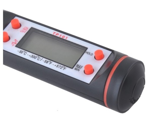 LCD TEPLOMER, kolík, vodná sonda na mäso (2301)