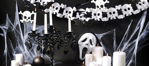 SCREAM SCREAM MASKA BIELA S KAPUČOU na HALLOWEEN