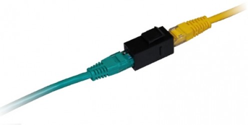 Adaptér-priechodný RJ45/RJ45 1:1 tienený kat
