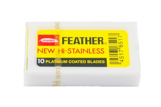 Feather 10 kusov žiletiek na žiletky