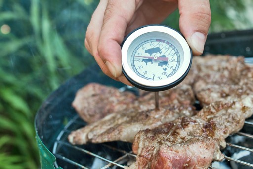 ANALOGOVÝ TEPLOMER pre udiarenský gril Steak gril