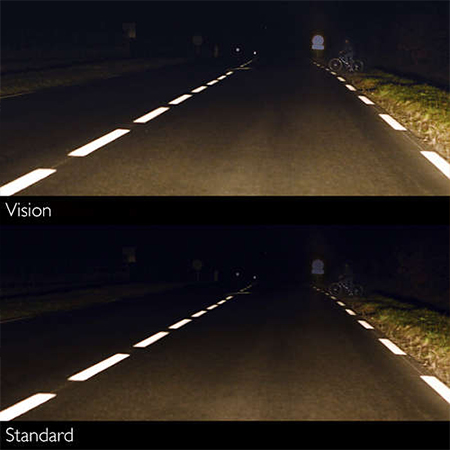 Žiarovka Philips H4 Vision 60/55W + o 30 % viac