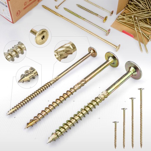 TESÁRSKA SKRUTKA 8x380 TORX LEB PLATE
