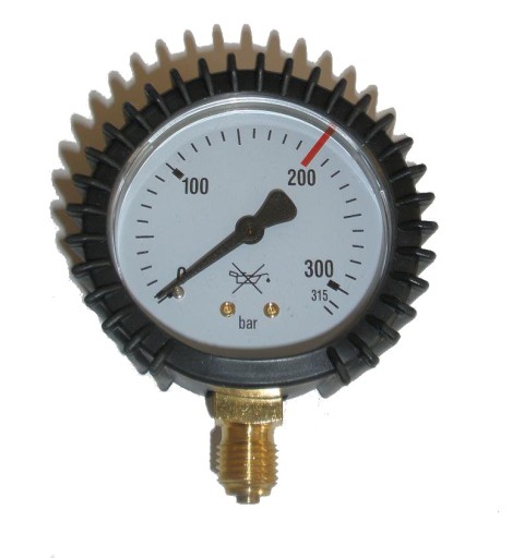 Manometer redukcia hodín ARGON CO2 0-315 bar G1/4