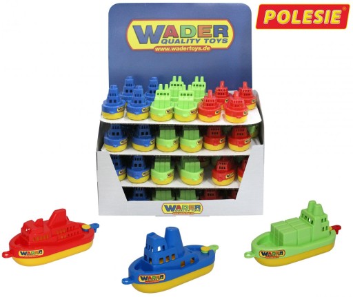 WADER Loď na kúpanie BABY boats ČERVENÉ