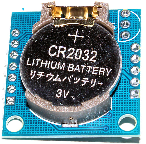 RTC DS1307 24C32 MODUL HODÍN + AVR BATÉRIA
