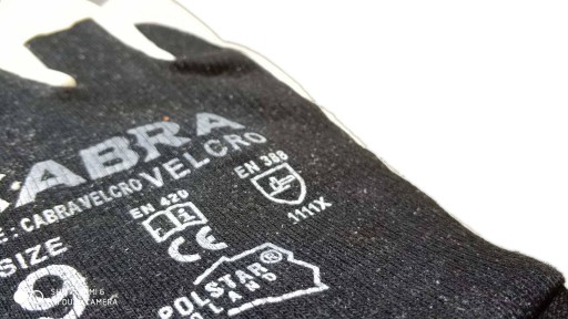 Kožené rukavice CABRA VELCRO SO VELCRO 9
