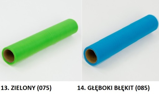 Tyl 15 cm - 9 metrov, mix farieb