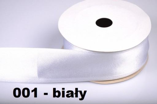 Saténová stuha s drôtikom 4cm/10y, 3 farby