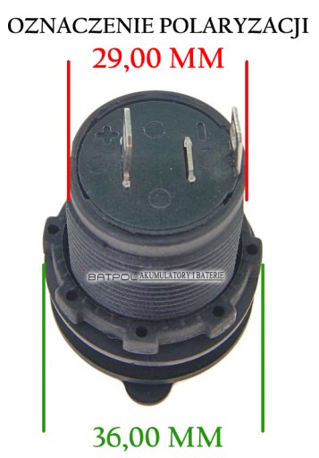 HERMETICKÁ ZÁSUVKA ZAPAĽOVAČA 12/24V 15-20A KAPAC