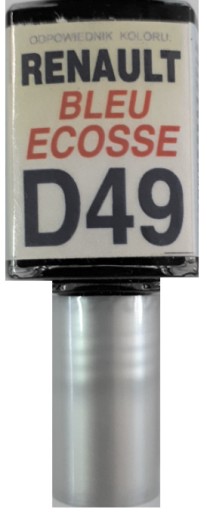 RENAULT DACIA RPR BLEU COSMOS FARBA TESTOVACIA ARA