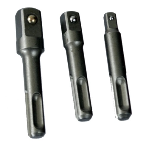 ADAPTÉRY redukcia pre zásuvky SDS PLUS 1/4-3/8-1/2