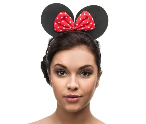 MINNIE MOUSE EARS HEADBAND maškarné šaty na narodeninový karneval sliepok