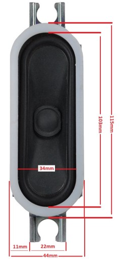 Celopásmový reproduktor 10W 8ohm (86) EAS12S19A