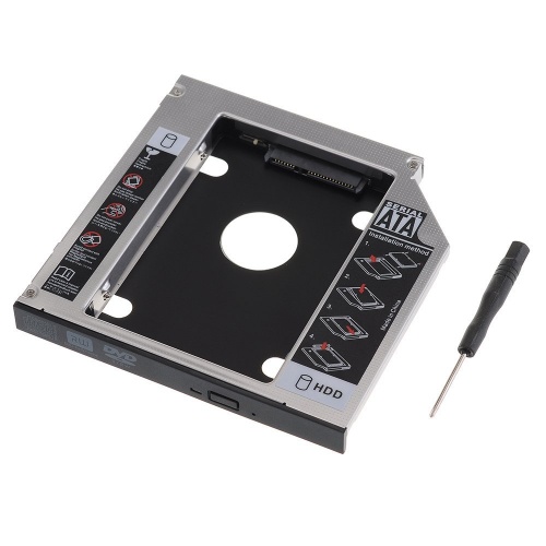 Vrecko na druhý disk, rám 2.5 HDD SSD SATA 9.5