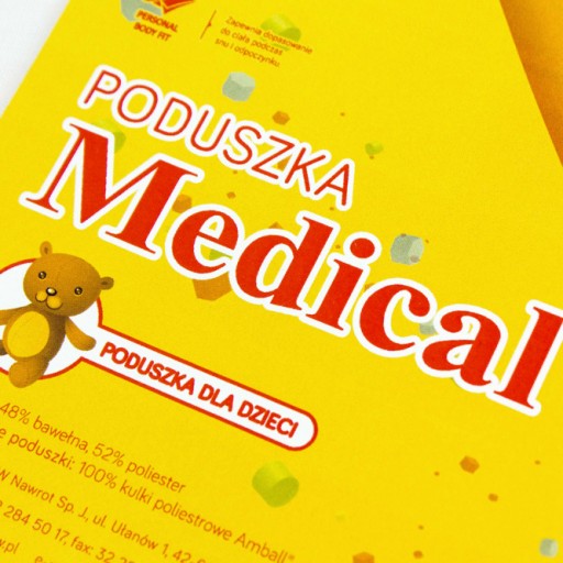 POĽSKÝ ZDRAVOTNÝ VANKÚŠEK 40x40 PRE DIEŤA AMW 95*C