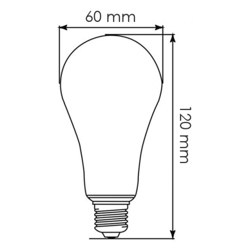 OSRAM LED BALL E27 8,5W teplá LED žiarovka