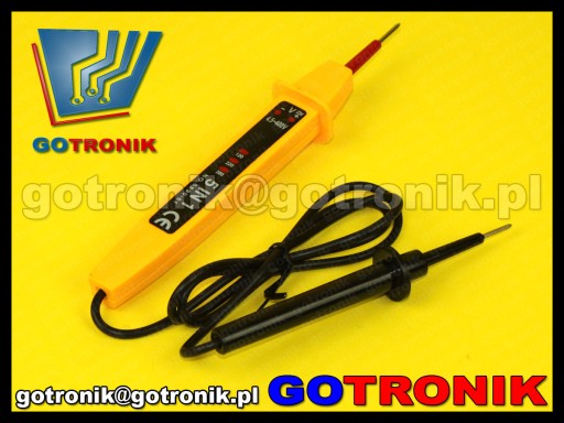 Tester, indikátor, tester napätia, 5v1, polarizácia