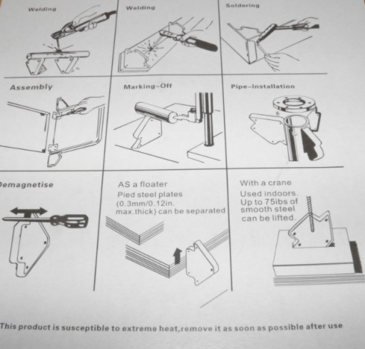 Magnetický zvárací uhlový magnet 22 kg HIT