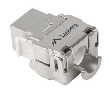 ZÁSUVKOVÝ KONEKTOR KEYSTONE RJ45 LSA FTP CAT 5e 45x45