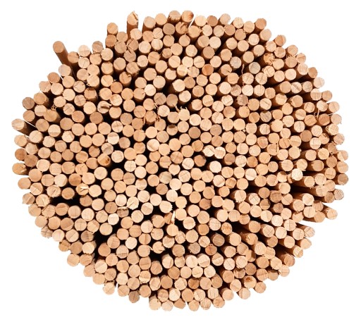 Tyčinky Tyčinky 40cm 4mm buk okrúhle 20ks.