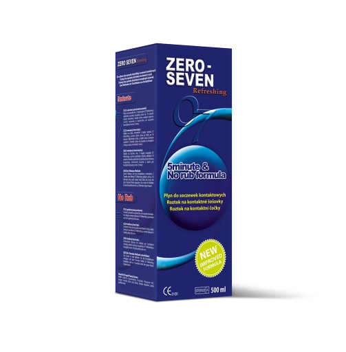 ZERO SEVEN OSVIEŽUJÚCA TEKUTINA NA ŠOŠOVKY 120 ML