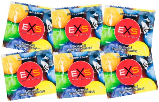 OCHUTNÉ KONDÓMY EXS BUBLINOVÁ GUMA 1 KUS