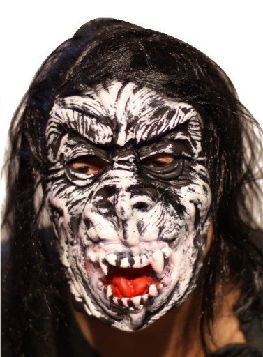 Gorilla Dead Man maska Gorilla Monkey Zombie King Kong