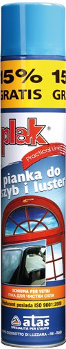 ATAS PLAK PL univerzálna čistiaca pena na sklo, zrkadlá a kryštály 500ml