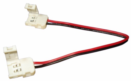 Dvojitý konektor pre 8mm LED pásik - 3528 konektor
