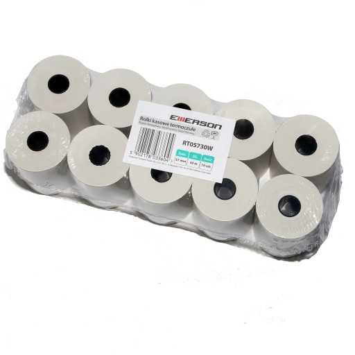 EMERSON Termo rolky 57x30m DO POKLADNE - 10 KS