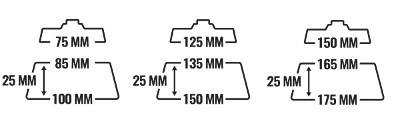 ADBL ROLLER PAD R-FINISH 75mm - leštiaci pad