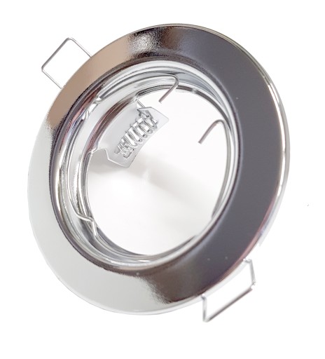 SET PEVNÉHO HALOGENOVÉHO SVETLA CHROM + LED GU10 2W