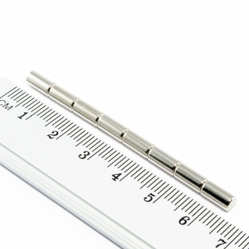 VALCOVÝ NEODYMOVÝ MAGNET 4x8 N38 SADA 20 KS