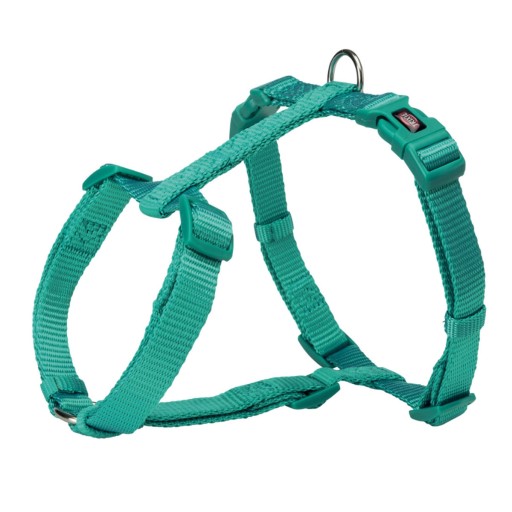 Prémiový postroj, XS–S: 30–44 cm/10 mm, morská modrá