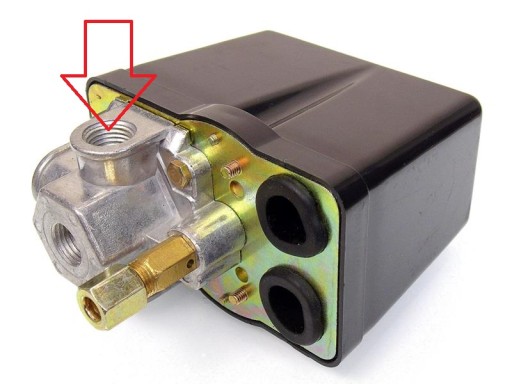PLUG 1/4'' olejový kompresor, kompresor, tlakový spínač